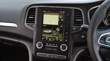 Renault Megane diesel - centre console