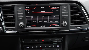 SEAT Ateca - infotainment screen