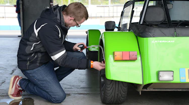 Long-term test review: Caterham 270S - fourth report Sean wheel