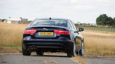 Jaguar XE AWD - rear cornering