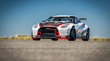 Nissan GT-R 1,390bhp drift car - front quarter