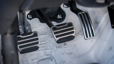 Nissan GT-R 1,390bhp drift car - pedals