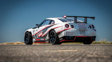 Nissan GT-R 1,390bhp drift car - rear quarter