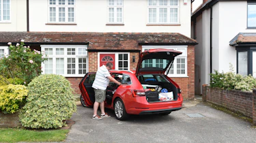 Skoda Superb long-term test - packing
