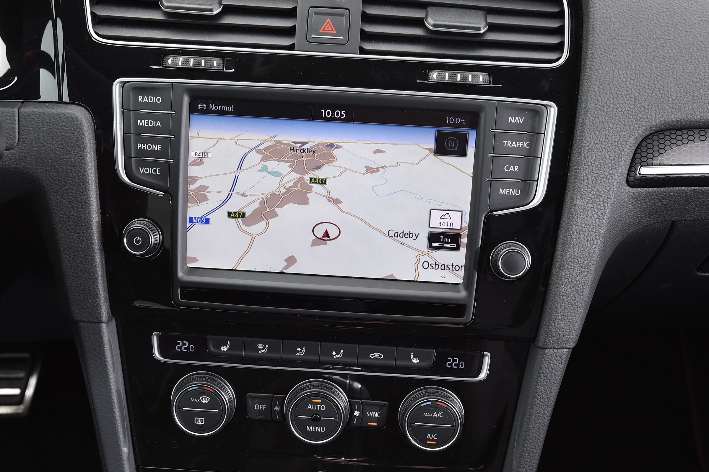 Volkswagen Golf GTI Clubsport - sat-nav