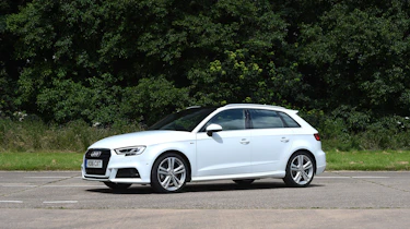 Audi A3 vs Volvo V40 vs Volkswagen Golf - A3 front three quarter