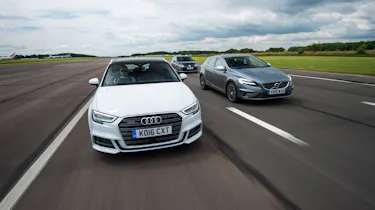 Audi A3 vs Volvo V40 vs Volkswagen Golf - header