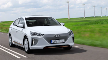 Hyundai Ioniq - front driving