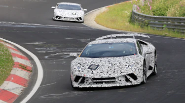 Lamborghini Huracan Superleggera spy shot - Nurburgring