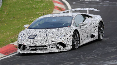 Lamborghini Huracan Superleggera spy shot - front