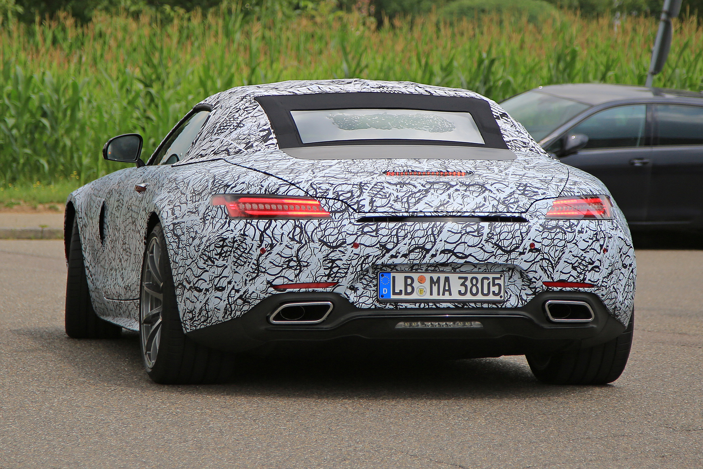 Mercedes-AMG GT Roadster rear