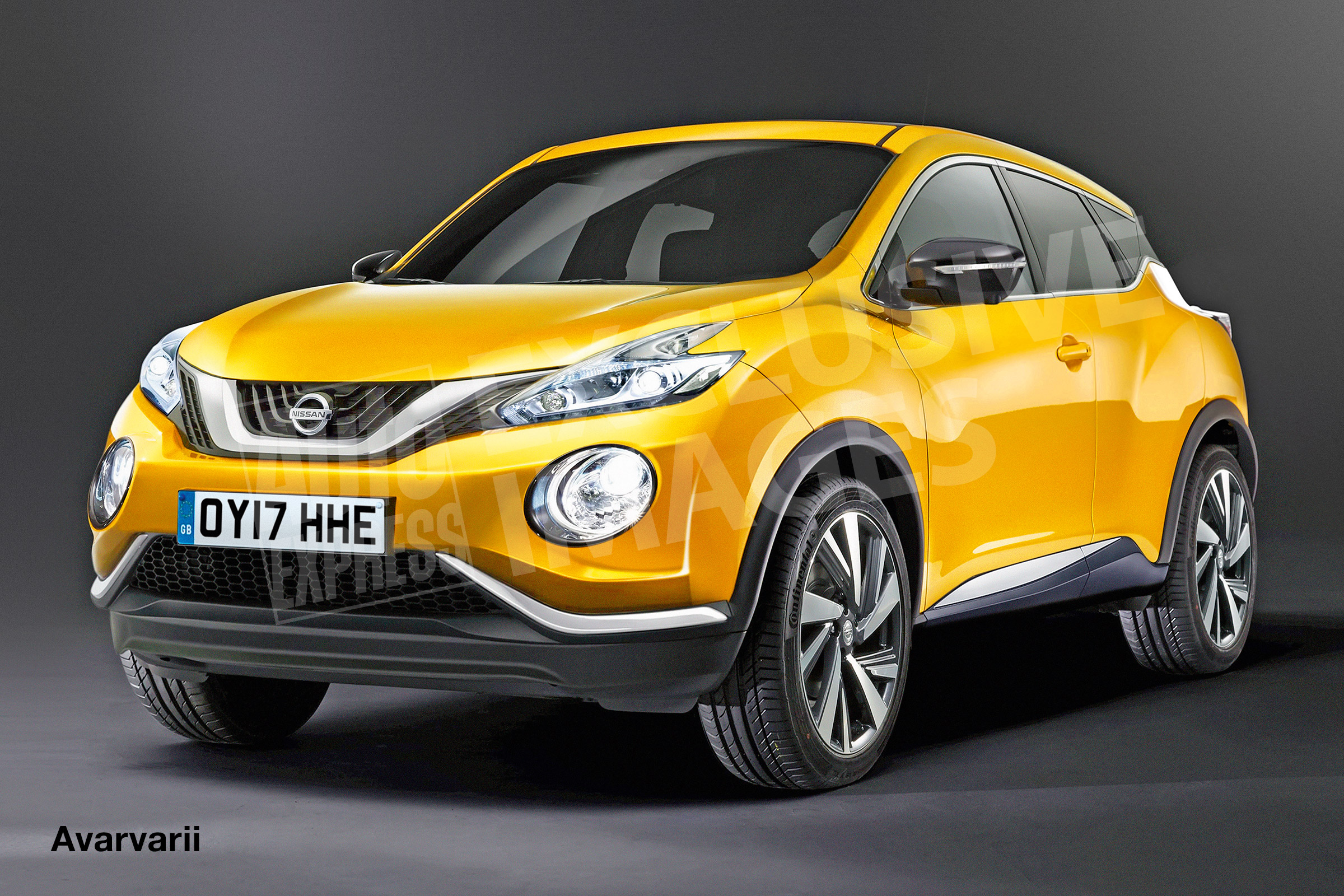 Nissan Juke (watermarked) - front