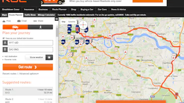 RAC Route Planner