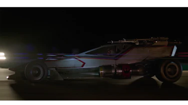 Hot Wheels X-Wing Carship - side