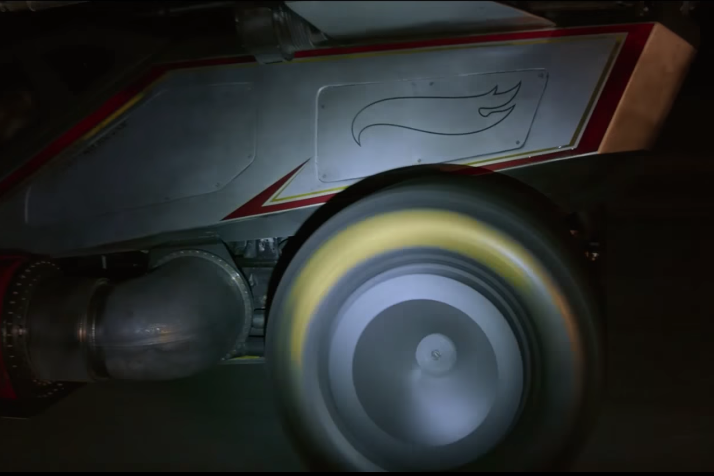 Hot Wheels X-Wing Carship - wheel