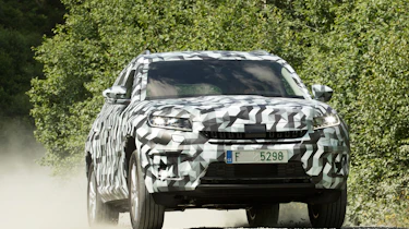 Skoda Kodiaq disguised - off-road