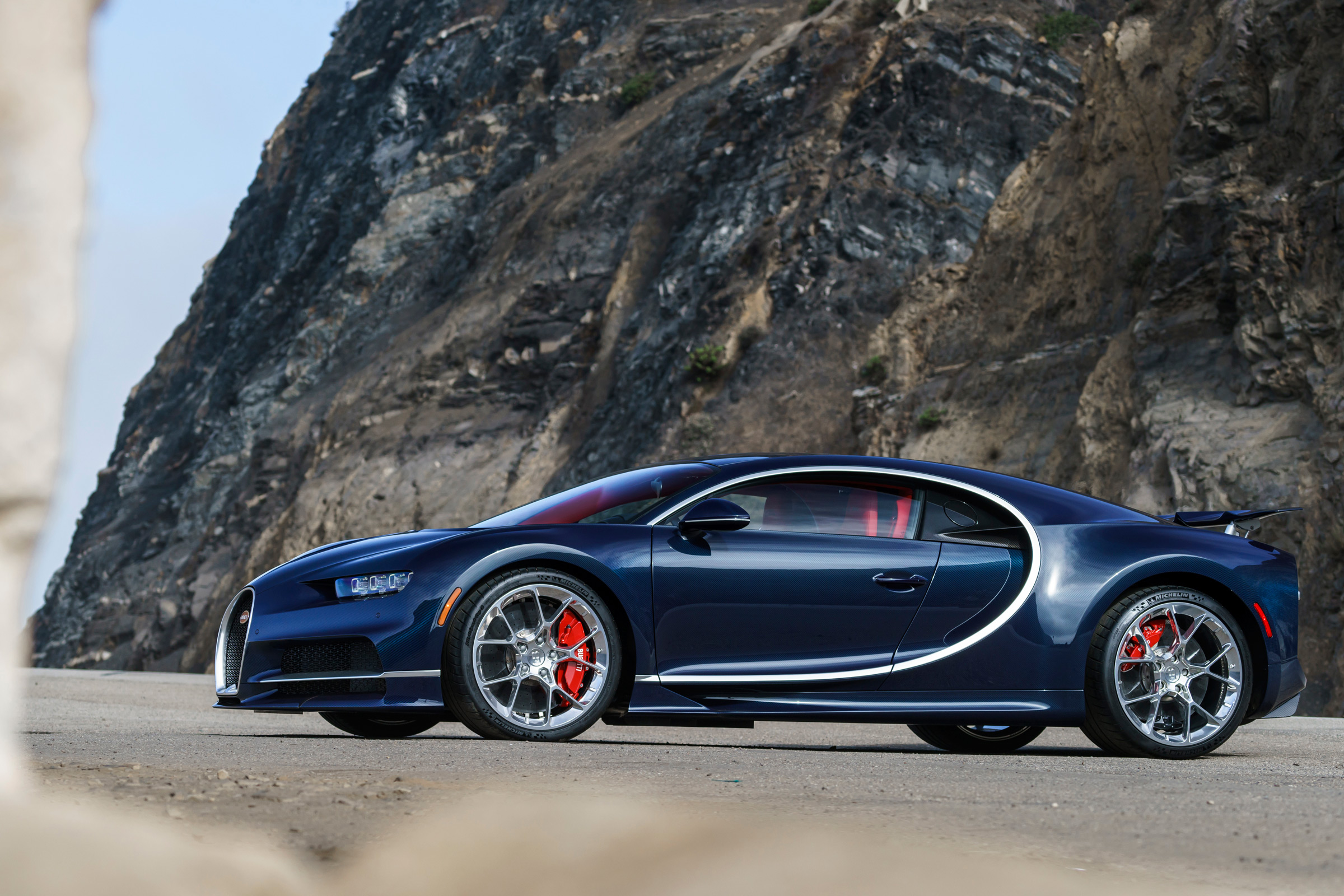 Bugatti Chiron - The Quail front quarter 2