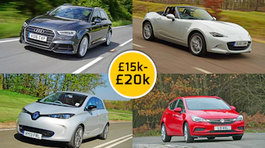 Company cars £15,000 to £20,000 - header