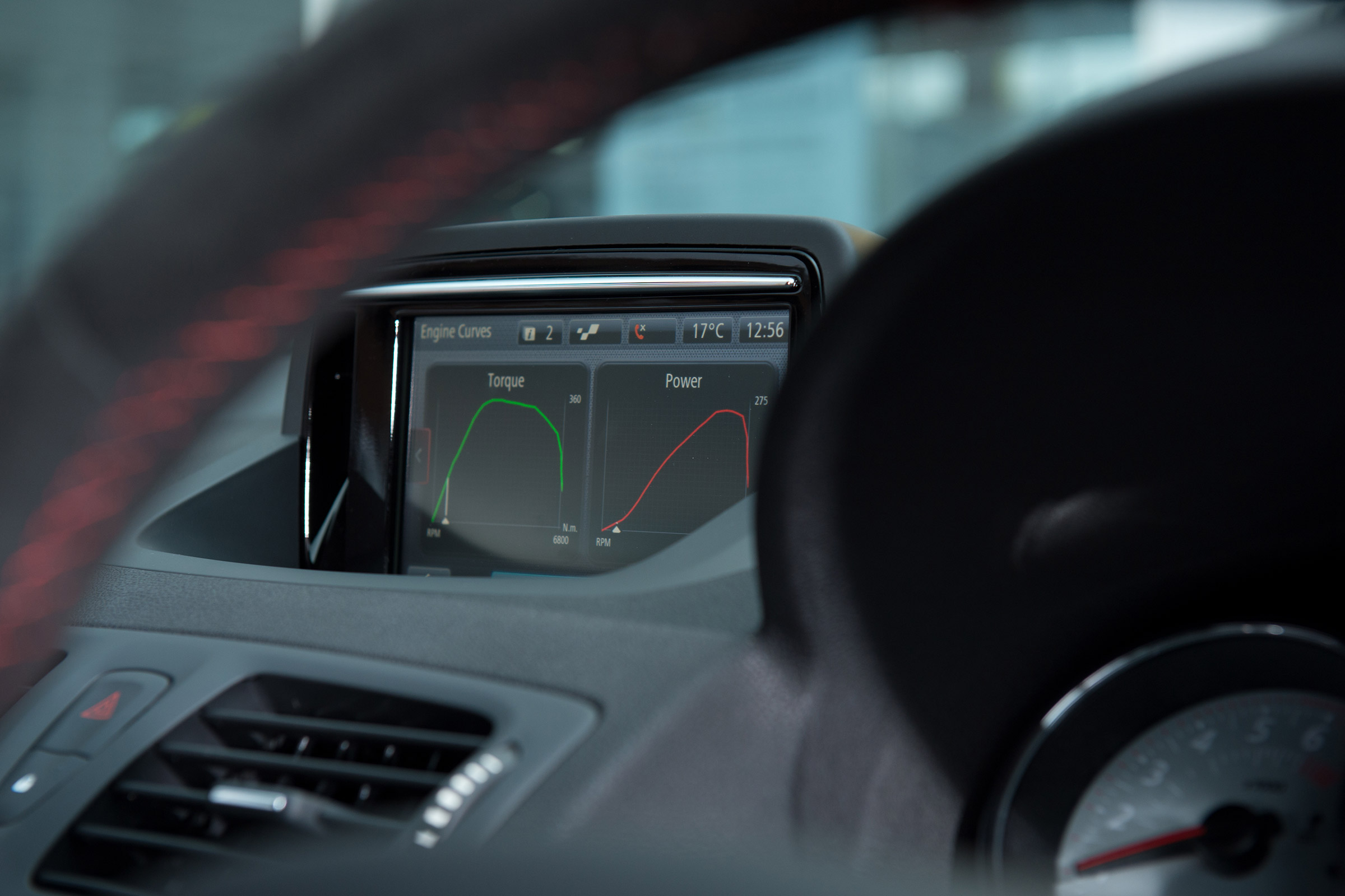 Renaultsport Megane 275 - infotainment