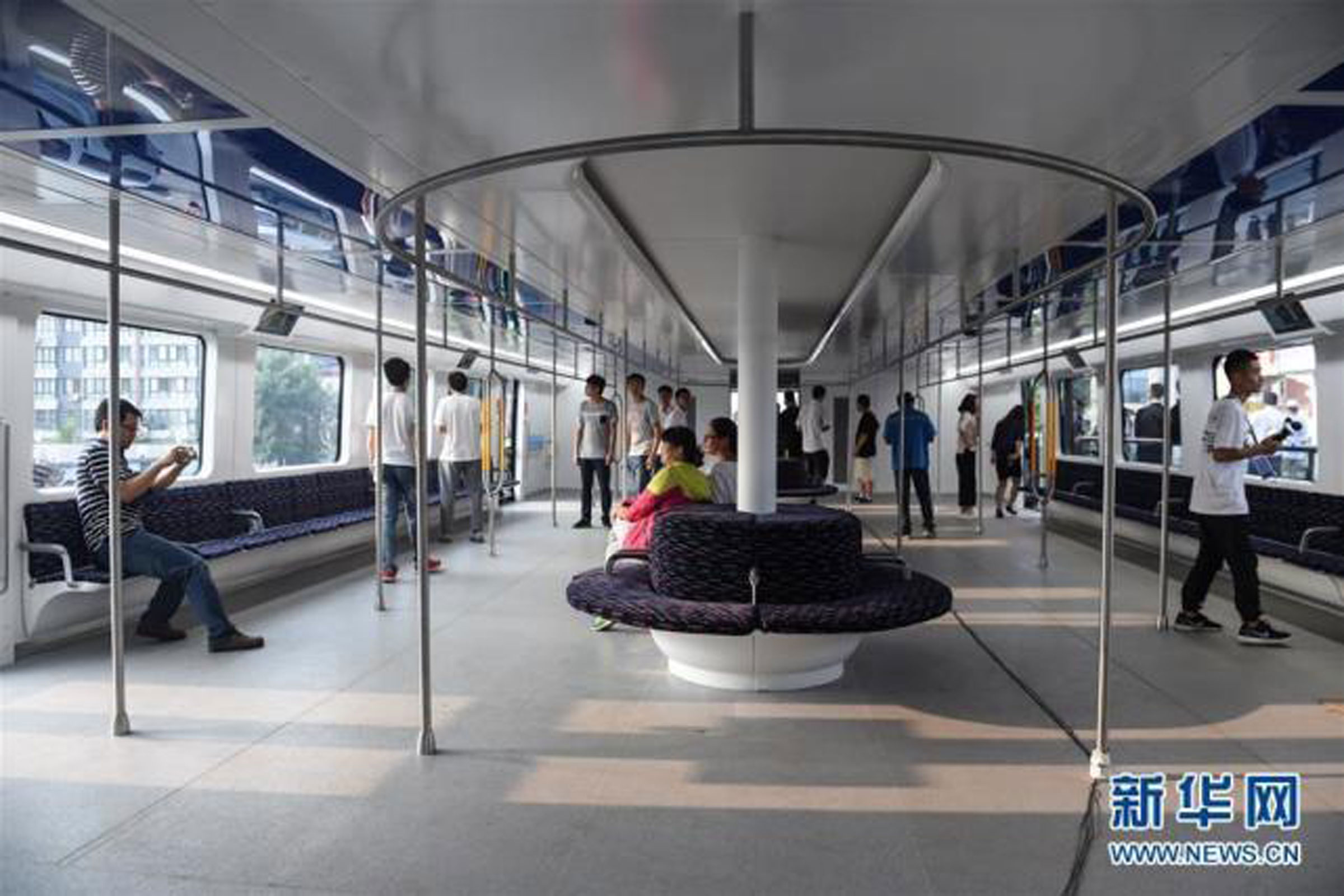 TEB-1 Transport Elevated Bus interior