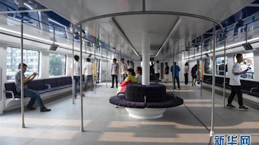 TEB-1 Transport Elevated Bus interior