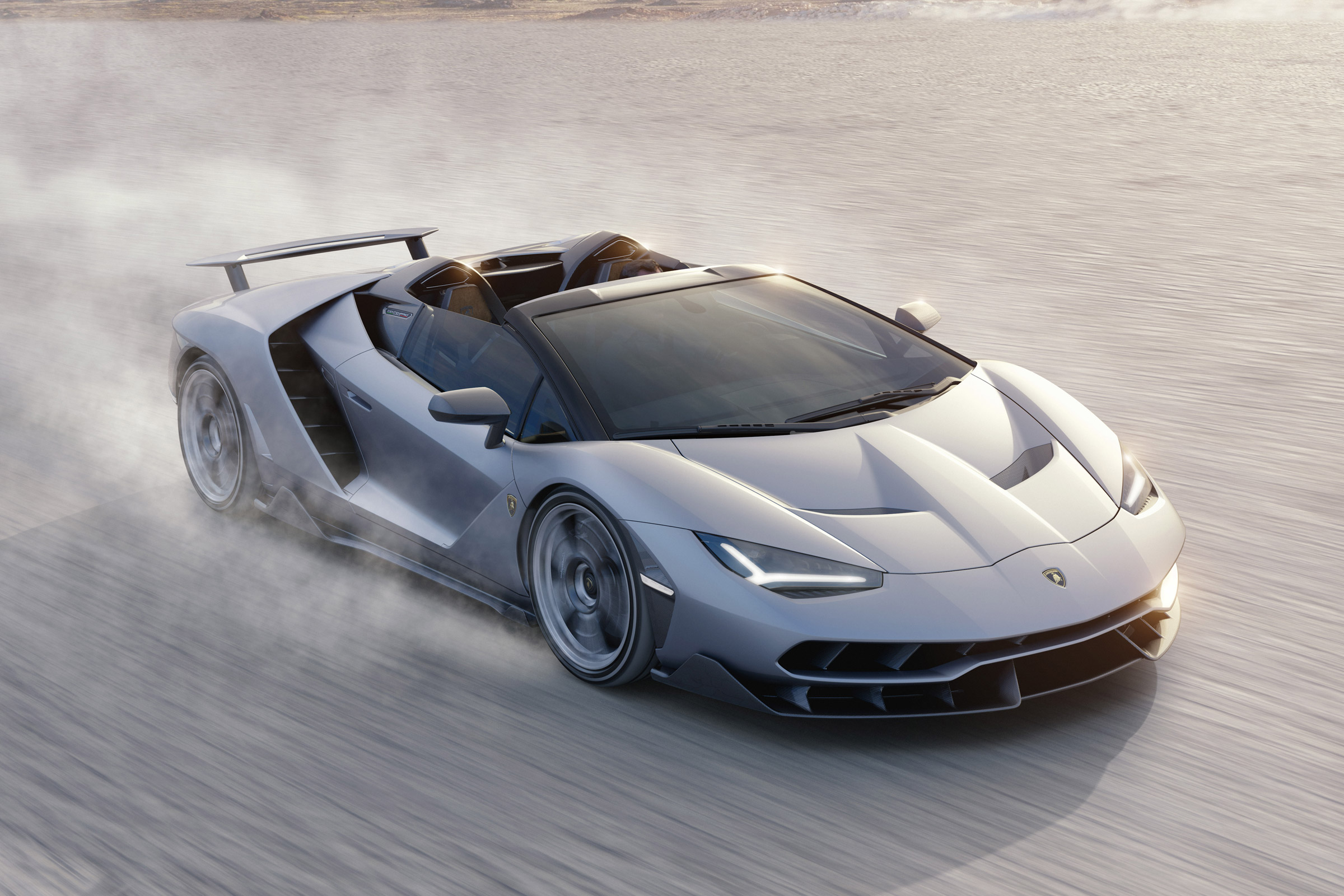Lamborghini Centenario Roadster tracking