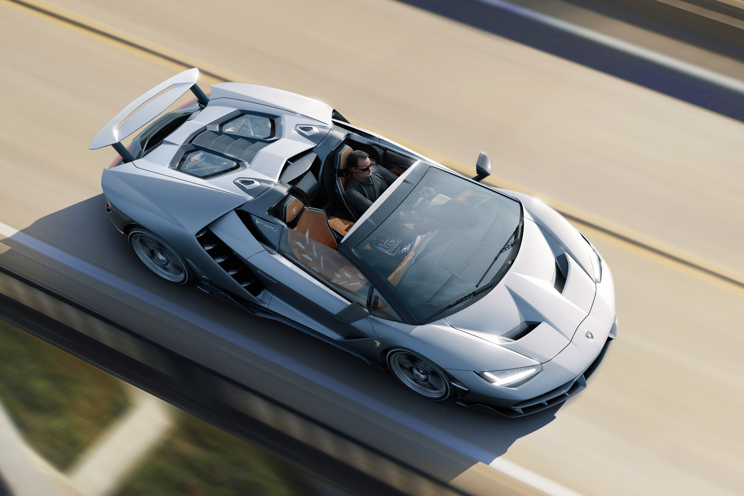 Lamborghini Centenario Roadster top