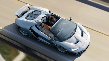 Lamborghini Centenario Roadster top