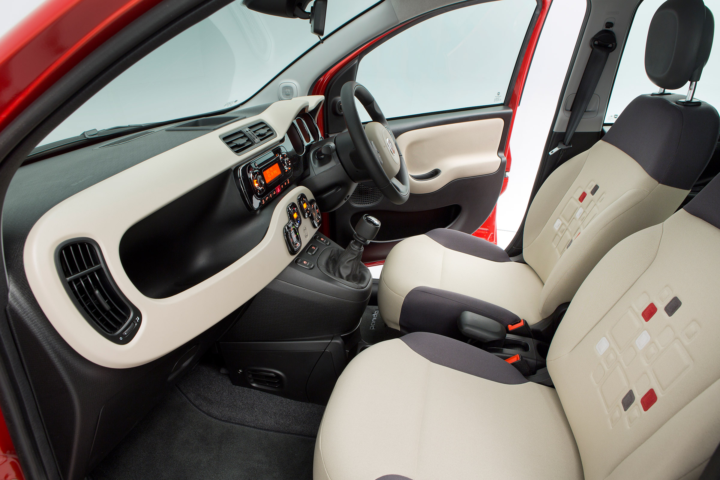 Used Fiat Panda - front seats