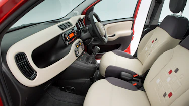 Used Fiat Panda - front seats