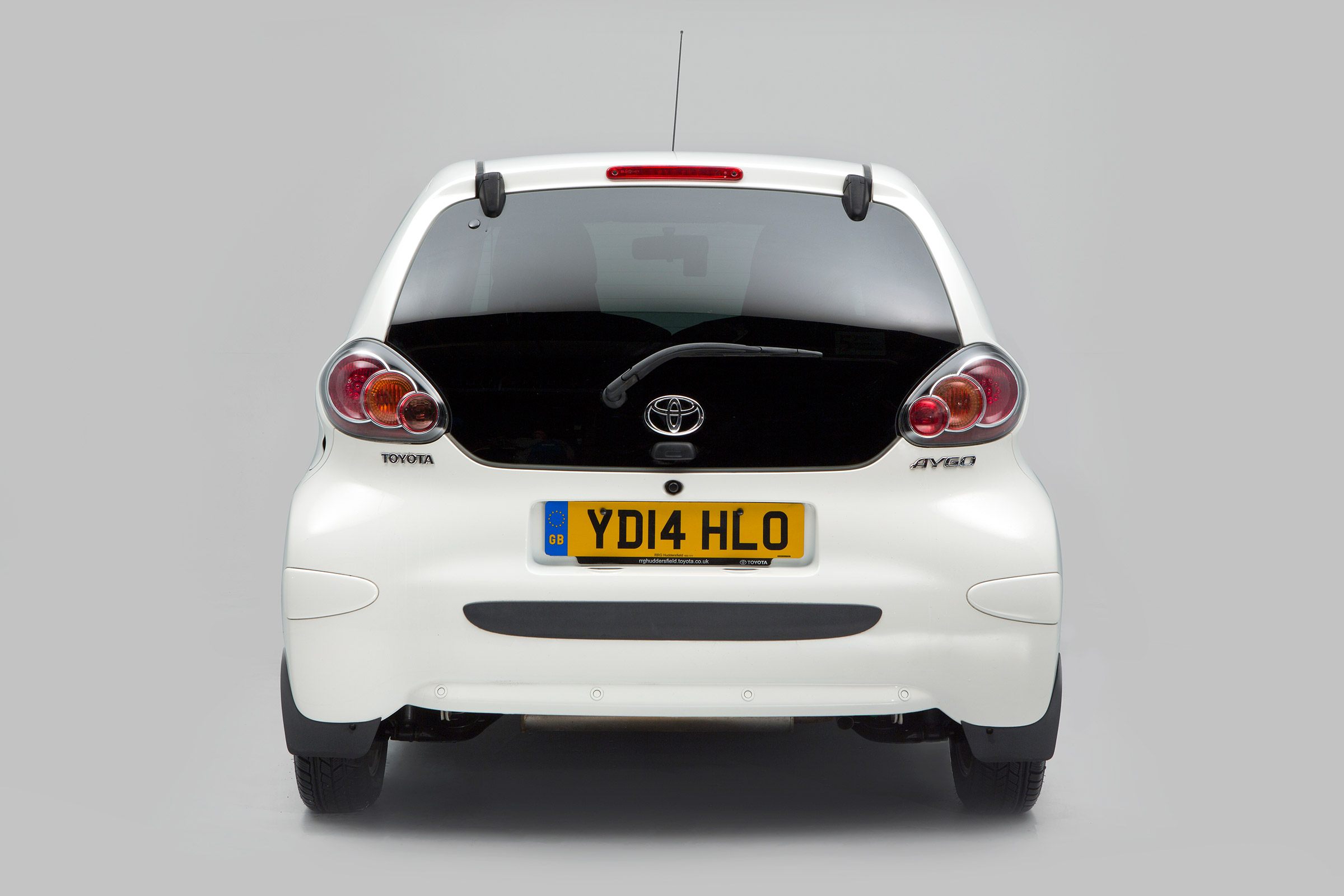 Used Toyota Aygo - full rear