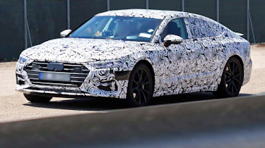 New Audi A7 spyshot - front