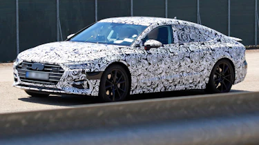 New Audi A7 spyshot - front/side