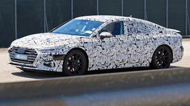 New Audi A7 spyshot - front/side 2