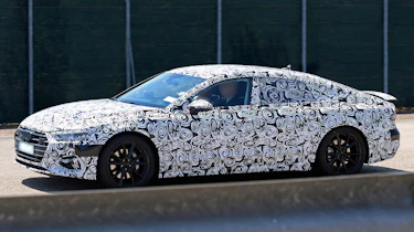 New Audi A7 spyshot - side
