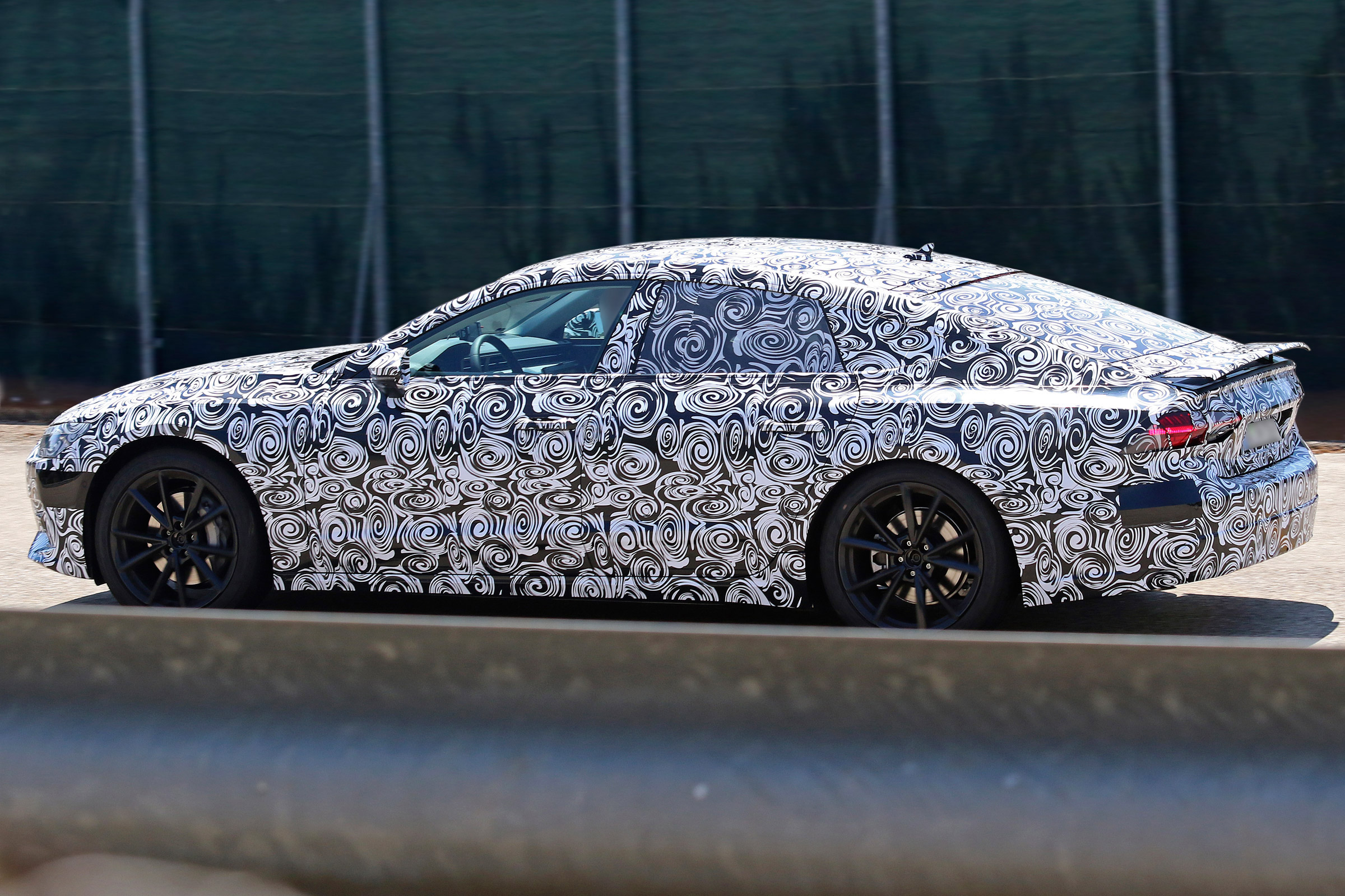 New Audi A7 spyshot - side/rear