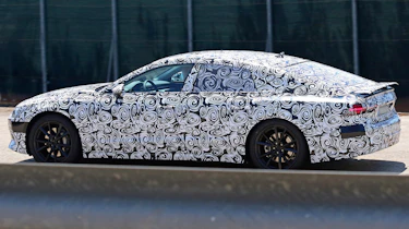 New Audi A7 spyshot - side/rear