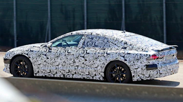 New Audi A7 spyshot - side/rear 2