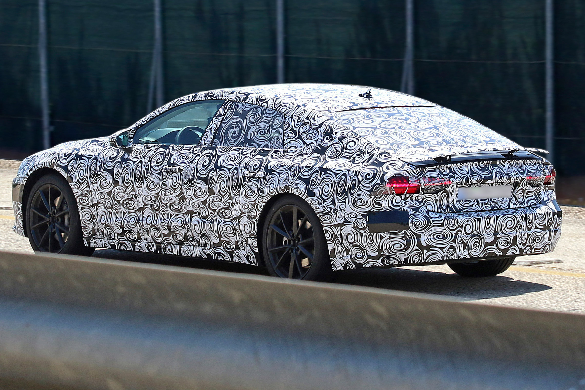 New Audi A7 spyshot - rear