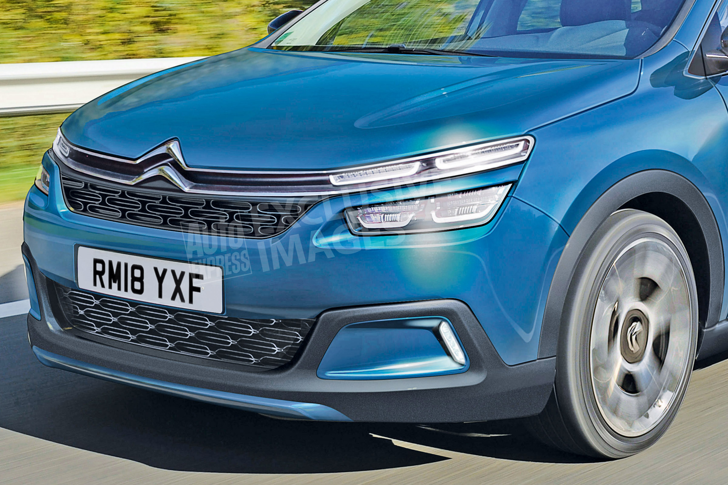 Citroen C4 - front detail (watermarked)
