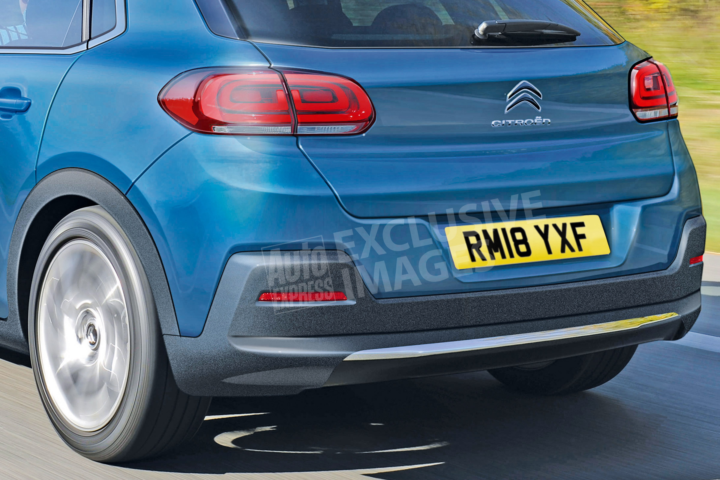 Citroen C4 - rear detail (watermarked)