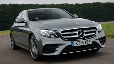 Mercedes E 350d 2016 - front tracking