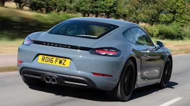 Porsche 718 Cayman - rear tracking