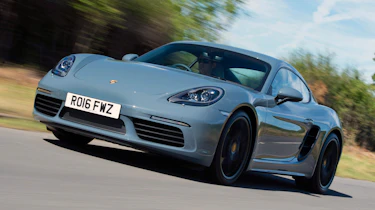 Porsche 718 Cayman - front tracking