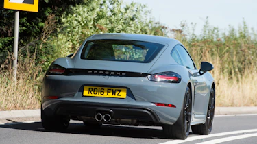 Porsche 718 Cayman - rear cornering