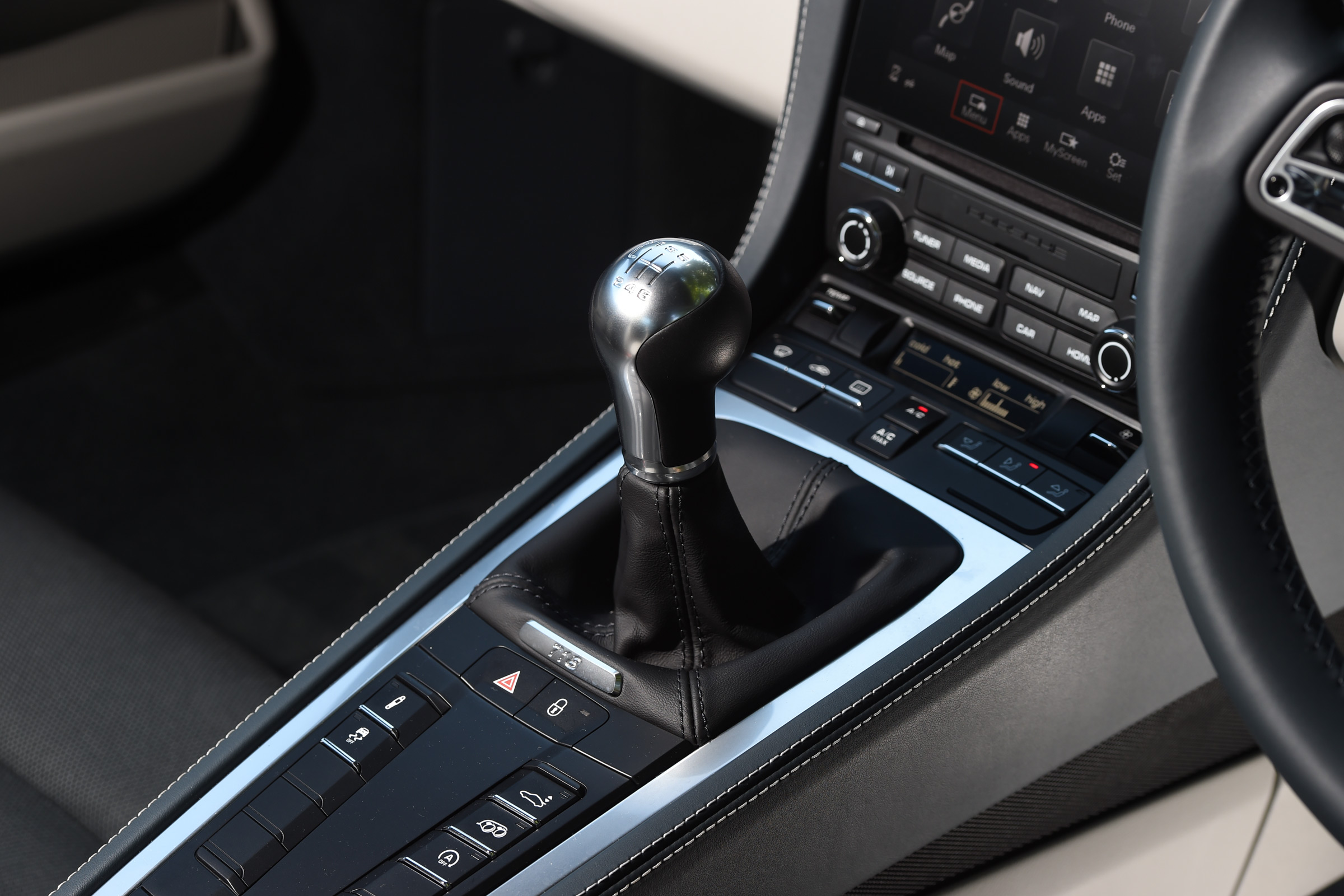 Porsche 718 Cayman - gearlever