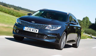 Kia Optima Sportswagon - front