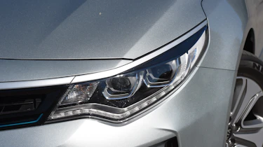 Kia Optima PHEV - front light detail
