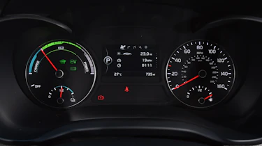 Kia Optima PHEV - dials