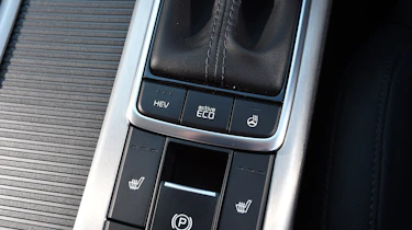 Kia Optima PHEV - interior detail